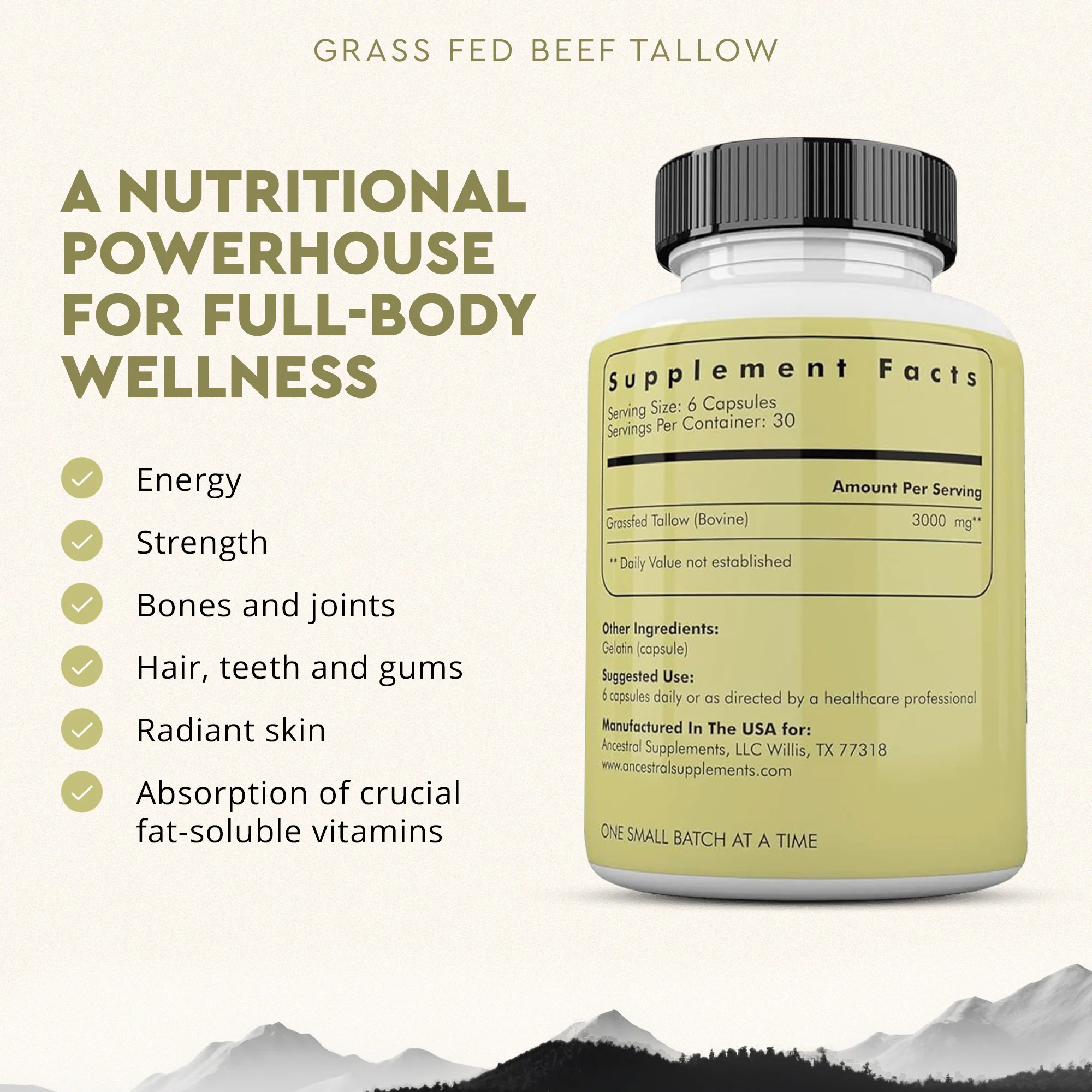 Grass Fed Beef Tallow - Image 4