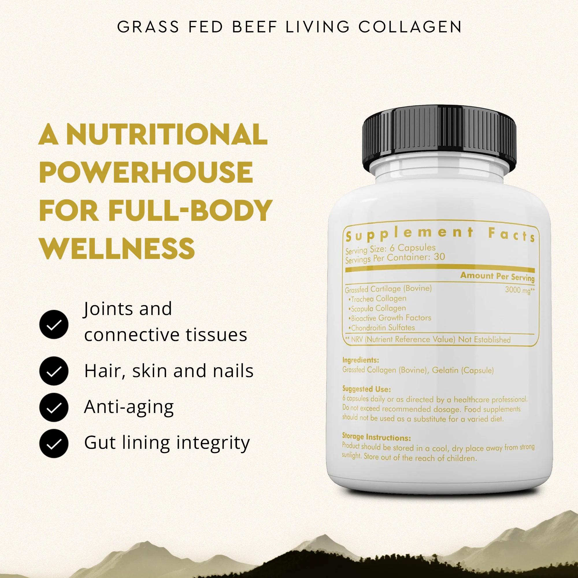 Grass Fed Beef Living Collagen - Image 4